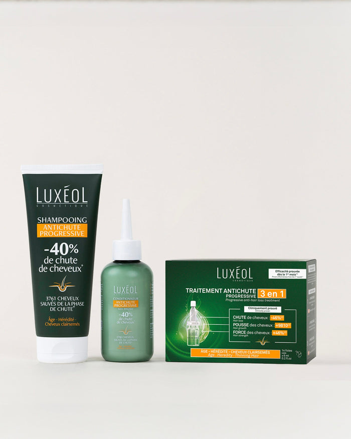 Progresseeruva Juuste Väljalangemise Hoolduskomplekt