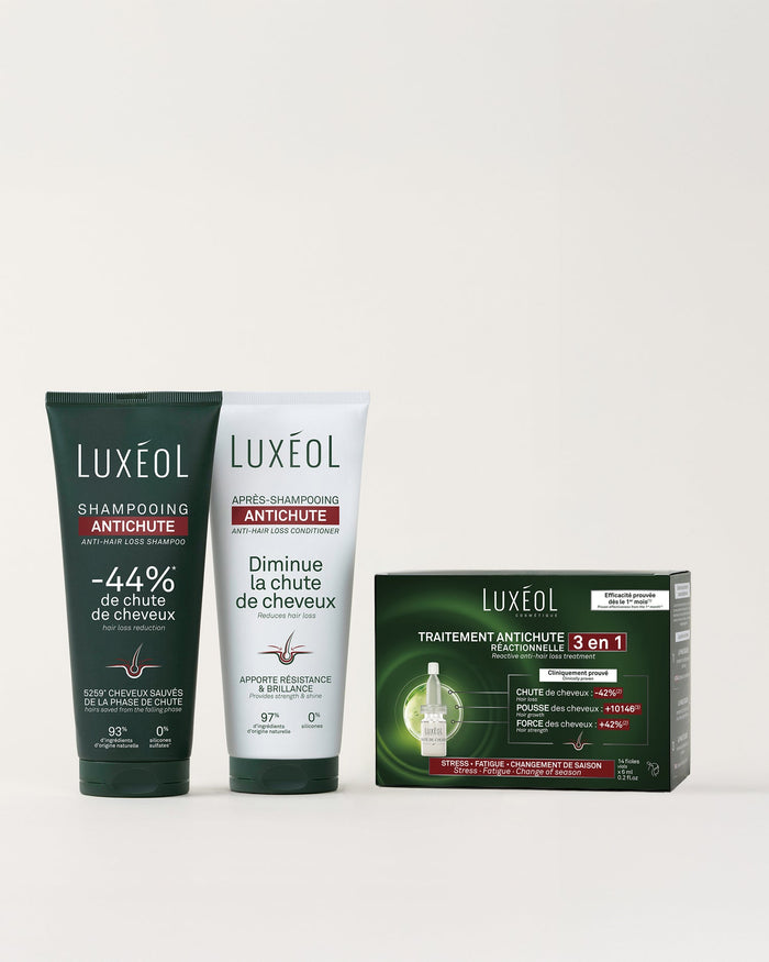 Reaktsioonilise Juuste Väljalangemise Hoolduskomplekt